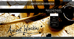 Desktop Screenshot of ancientwineskins.com